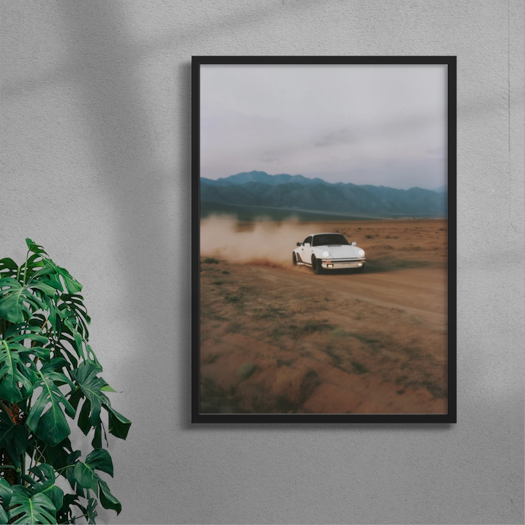 11.7x16.5" (A3) / Unframed Somewhere - UNFRAMED contemporary wall art print by Max Viper - sold by DROOL