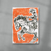Spring contemporary wall art print by Caitlin Flood-Molyneux - sold by DROOL