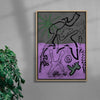 Toy Box contemporary canvas art print by Laurie Campbell - sold by DROOL