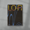 Lo-fi contemporary wall art print by Henry M. - sold by DROOL