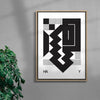 HAY contemporary wall art print by Przemek Bizoń - sold by DROOL