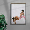 Think Pink contemporary wall art print by Sophie Goudman-Peachey - sold by DROOL
