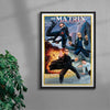 The Matrix contemporary wall art print by Deadly Prey - sold by DROOL