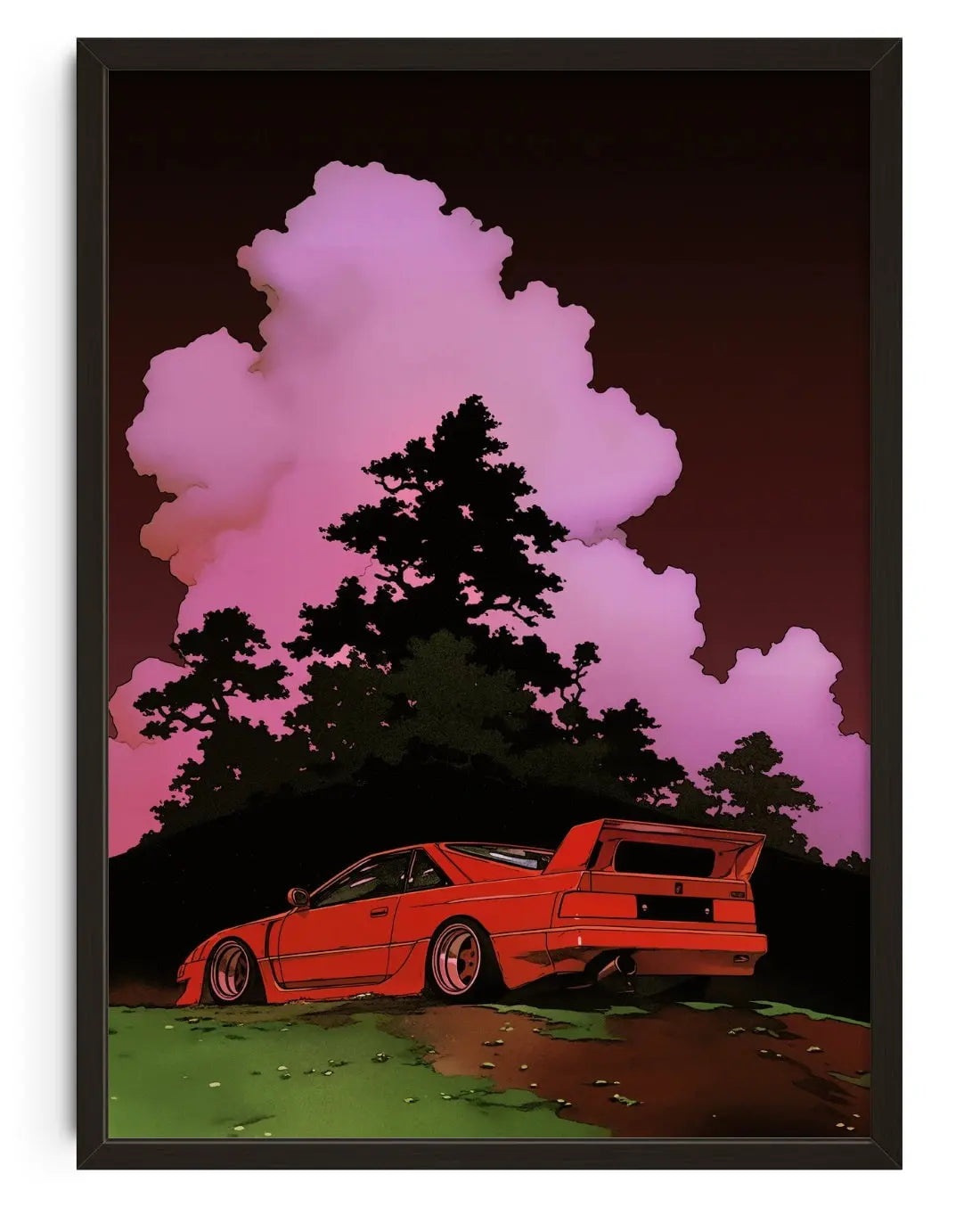 Zero Shift contemporary wall art print by dolorsilentium - sold by DROOL