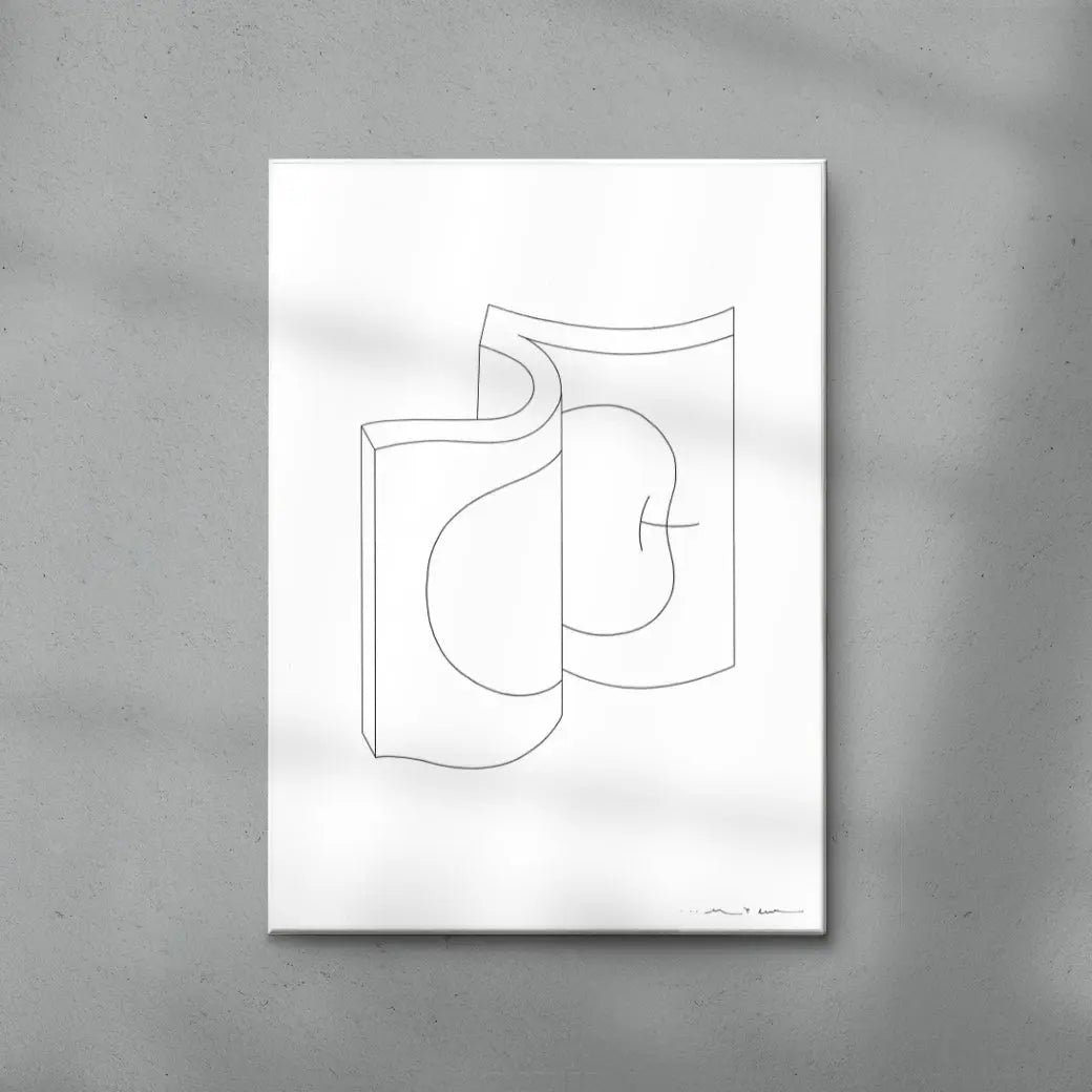 book contemporary wall art print by CHIAKI KOBAYASHI - sold by DROOL