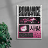 Romance Aveugle contemporary wall art print by RIM Atelier - sold by DROOL