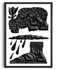 Cargar imagen en el visor de la galería, The Brothers and the Oath contemporary wall art print by Célestin Krier - sold by DROOL