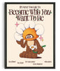 Bild in Galerie-Viewer laden, Become Who You Want To Be contemporary wall art print by My Sunbeam - sold by DROOL
