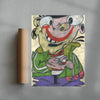 Ed contemporary wall art print by Austin Ansbro - sold by DROOL