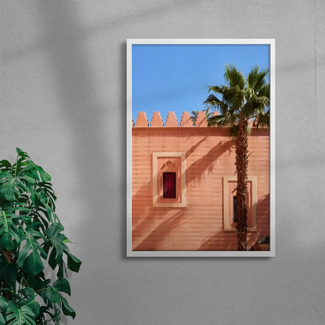 Golden Hour contemporary wall art print by Svenja Blobel - sold by DROOL