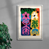 Drinking From the Dark Earth contemporary wall art print by Nick Liefhebber - sold by DROOL