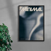 Minimal contemporary wall art print by Henry M. - sold by DROOL
