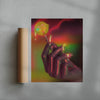 Melts in your hand contemporary wall art print by Ed Reika - sold by DROOL