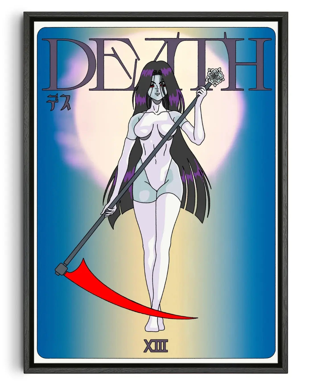 DEATH contemporary canvas print by Apollo Thomas - sold by DROOL