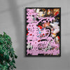 Are You Even Real contemporary wall art print by Kitasavi - sold by DROOL