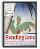 Cargar imagen en el visor de la galería, Sending Love contemporary canvas art print by Salome Frenzel - sold by DROOL