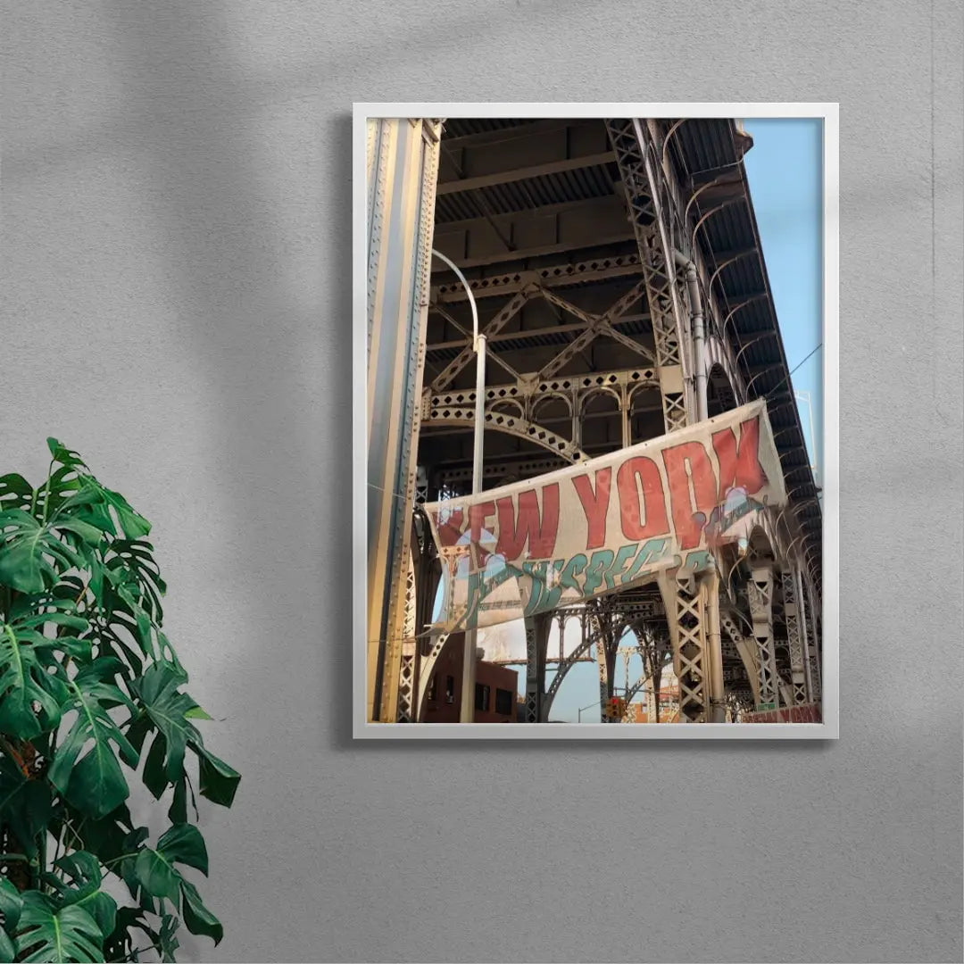 New York Underpass contemporary wall art print by Rob Crosby - sold by DROOL