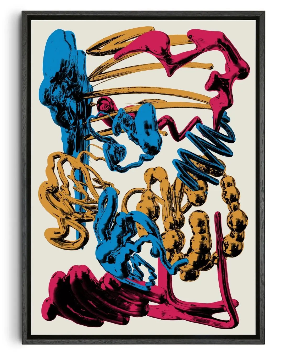 Oculus Waves contemporary wall art print by Tristan Miller - sold by DROOL