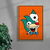 Picasso Krusty contemporary wall art print by Ignorance1 - sold by DROOL