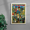 The Simpsons contemporary wall art print by Deadly Prey - sold by DROOL