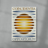 Unity of Opposites (Fig.2) contemporary wall art print by Utsav Verma - sold by DROOL