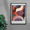 Swift contemporary wall art print by Rikki Hewitt - sold by DROOL