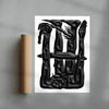 The Faune and the Cloud contemporary wall art print by Célestin Krier - sold by DROOL