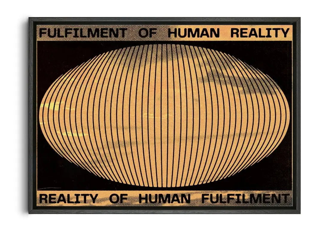 Fulfilment contemporary canvas art print by Alexander Khabbazi - sold by DROOL
