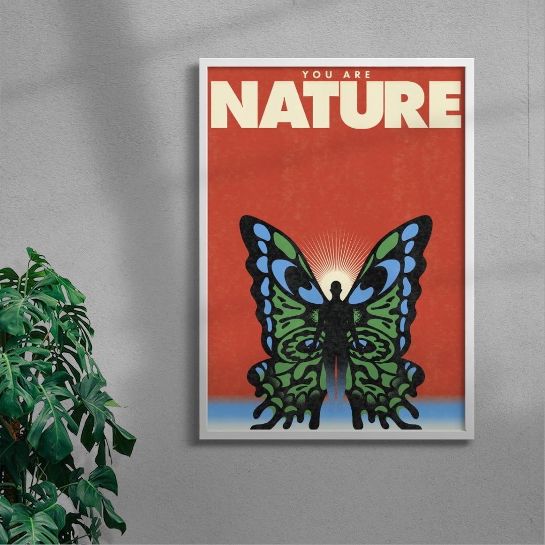 You are nature contemporary wall art print by Dohee Kwon - sold by DROOL