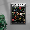 JANGLE contemporary wall art print by George Kempster - sold by DROOL