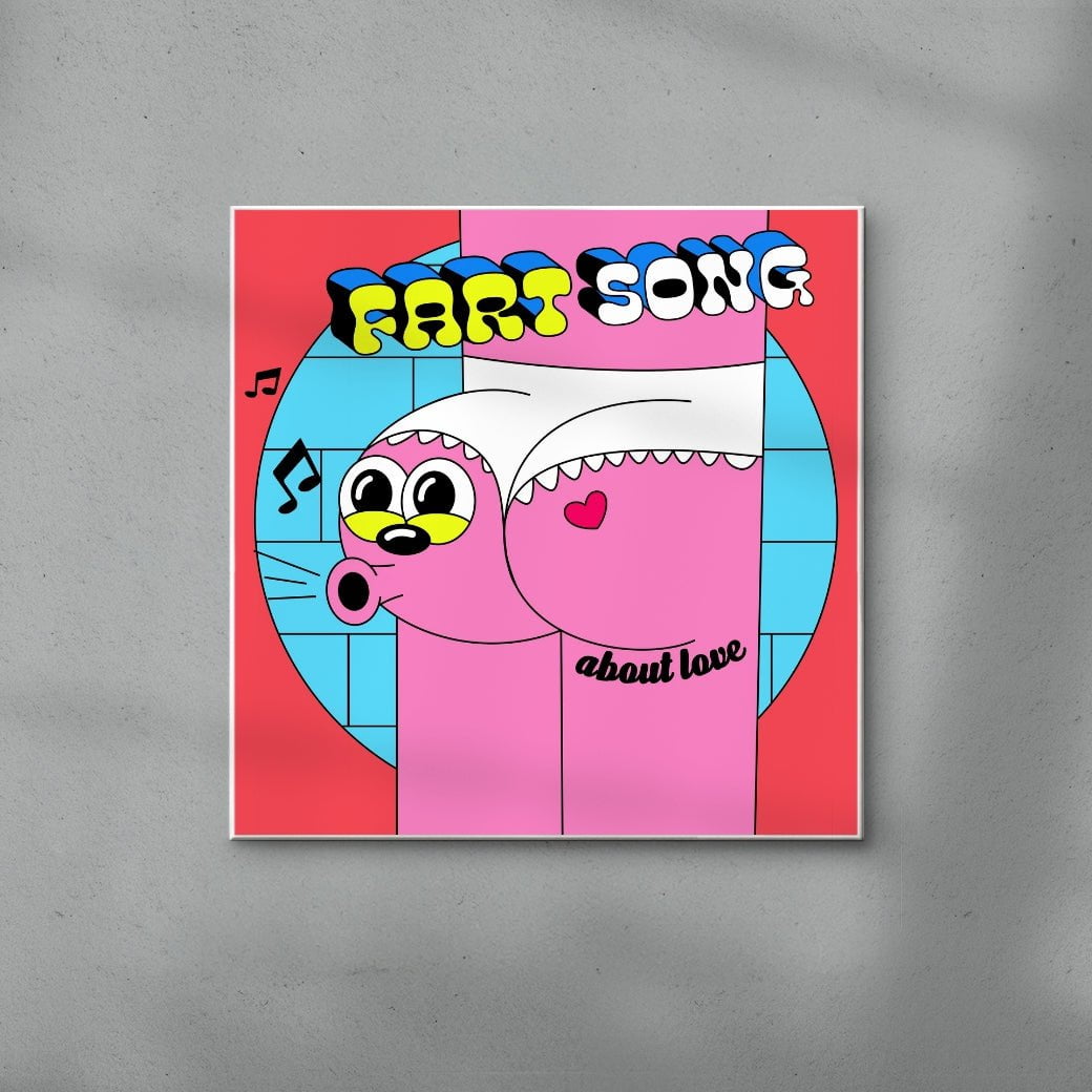 Song About Love contemporary wall art print by Ovcharka - sold by DROOL