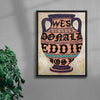 Pot 42 contemporary wall art print by Julien Jaca - sold by DROOL