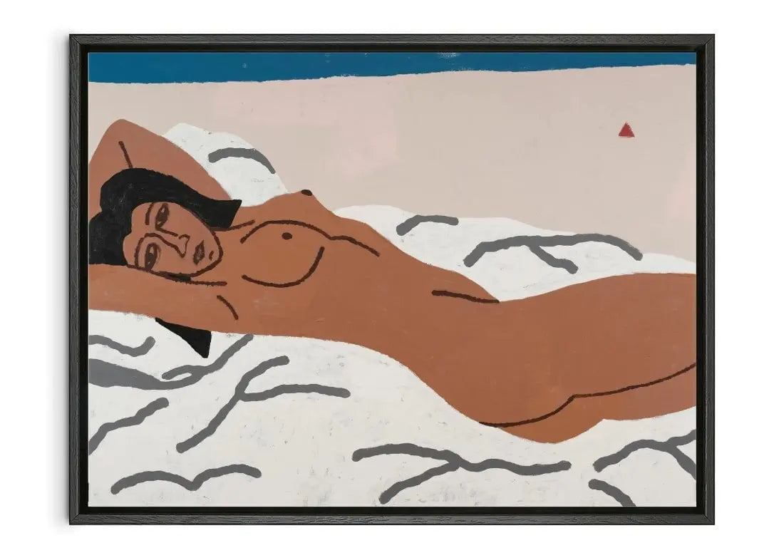 Figure In Repose no 5 contemporary wall art print by Colby Edwards - sold by DROOL