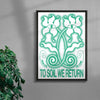 To Soil We Return contemporary wall art print by Alexander Khabbazi - sold by DROOL