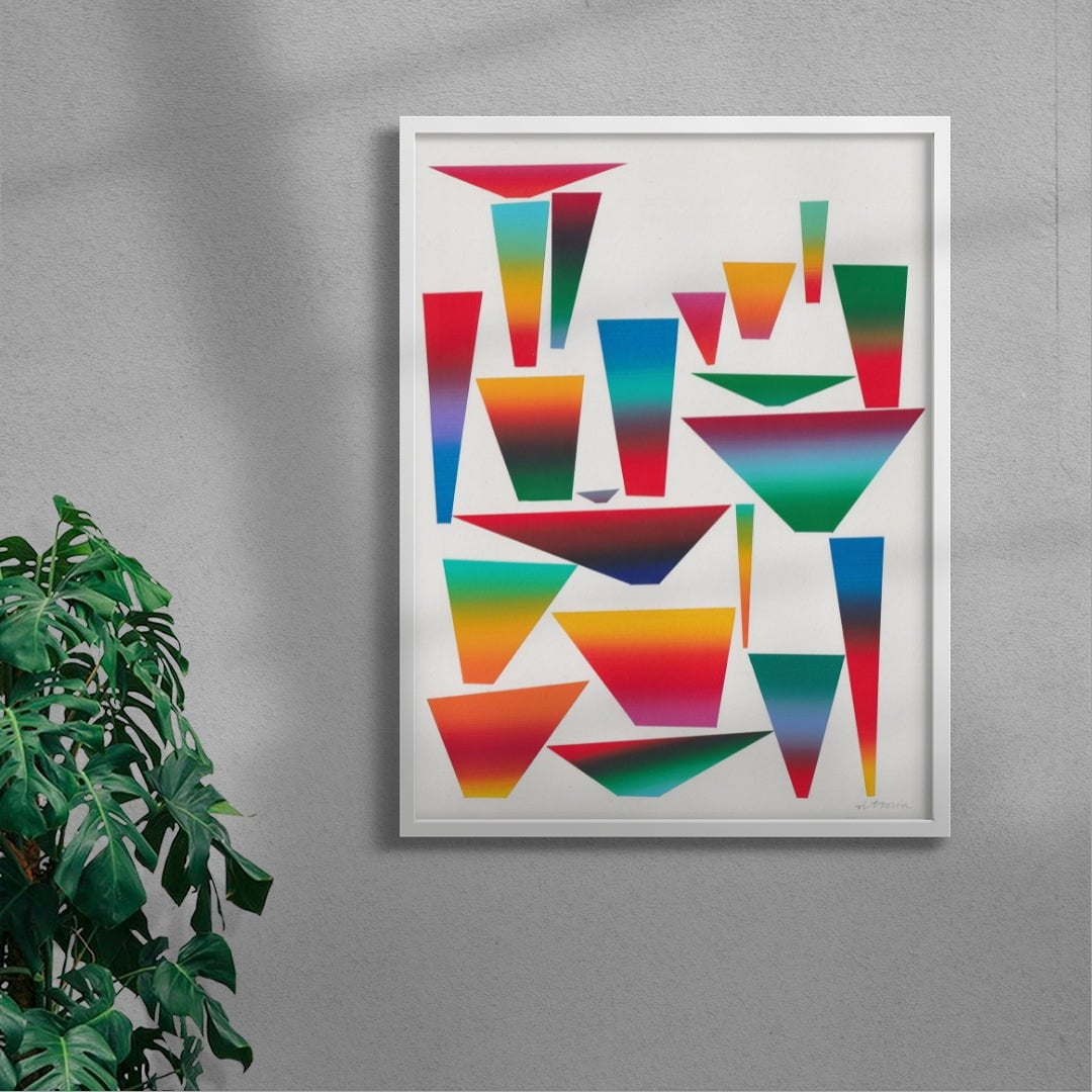 The Gravity Of Hope contemporary wall art print by Amber Vittoria - sold by DROOL