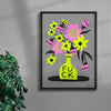 FUCK contemporary wall art print by Aley Wild - sold by DROOL