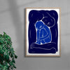 Inner Child contemporary wall art print by Henrik Delehag - sold by DROOL
