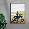 GATEKEEPER contemporary wall art print by Ces XC - sold by DROOL