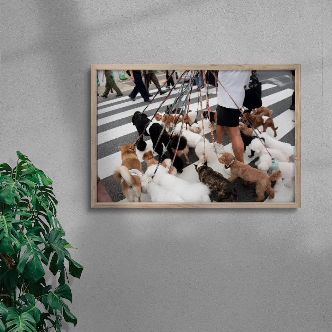 Pack Mentality contemporary wall art print by Sum Of Parts - sold by DROOL
