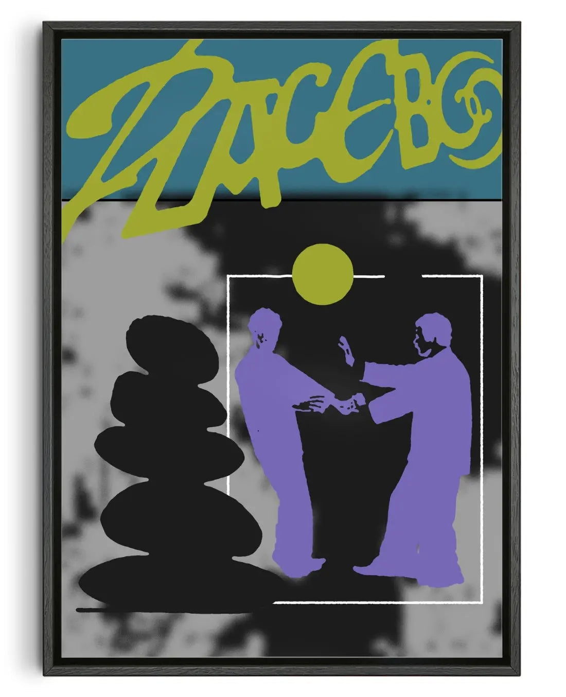 PLACEBO contemporary canvas print by Kido - sold by DROOL