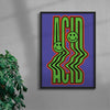 ACID contemporary wall art print by Ignorance1 - sold by DROOL