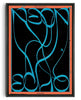 Cargar imagen en el visor de la galería, Neon Echo contemporary wall art print by Ciara Wade - sold by DROOL