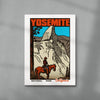 Yosemite contemporary wall art print by Othman Zougam - sold by DROOL