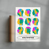 Headspace contemporary wall art print by Studio Trikken - sold by DROOL