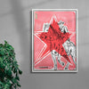 Outlaw contemporary wall art print by Caitlin Flood-Molyneux - sold by DROOL