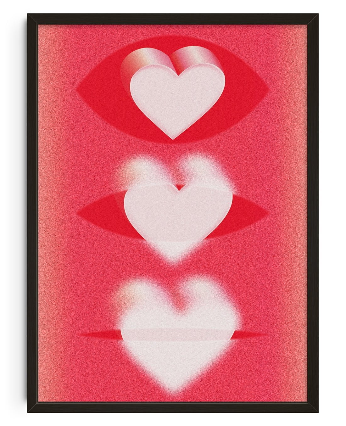 Love Is Blind contemporary wall art print by UESATSU - sold by DROOL