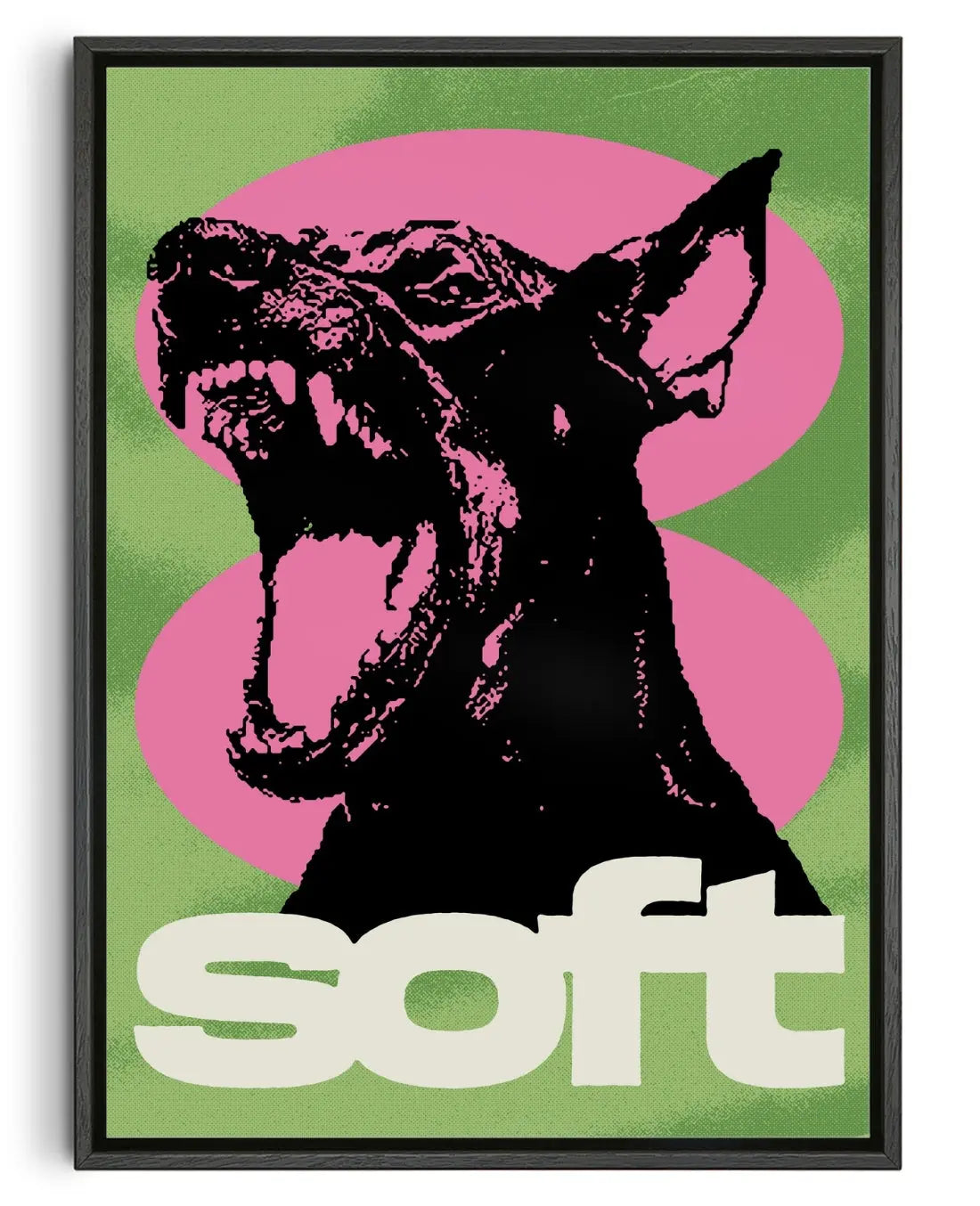 SOFT contemporary canvas print by Kido - sold by DROOL