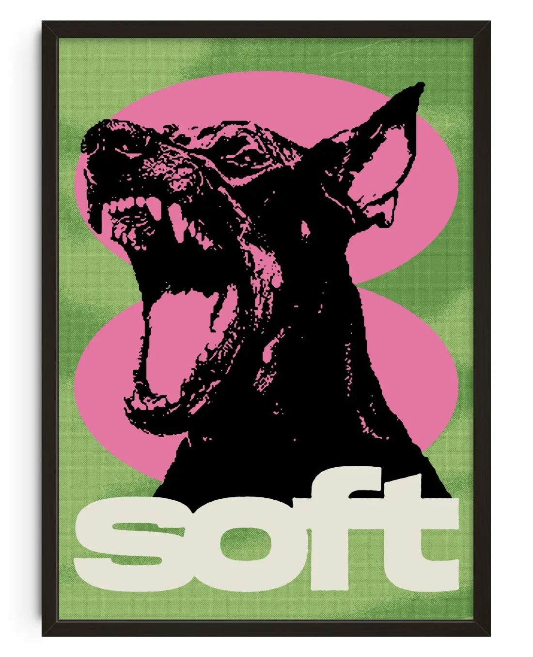 SOFT contemporary art print by Kido - sold by DROOL