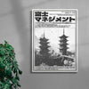 Towers contemporary wall art print by Todd Pham - sold by DROOL