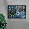 how them storytime youtubers describe being high contemporary wall art print by Anu Jakobson - sold by DROOL